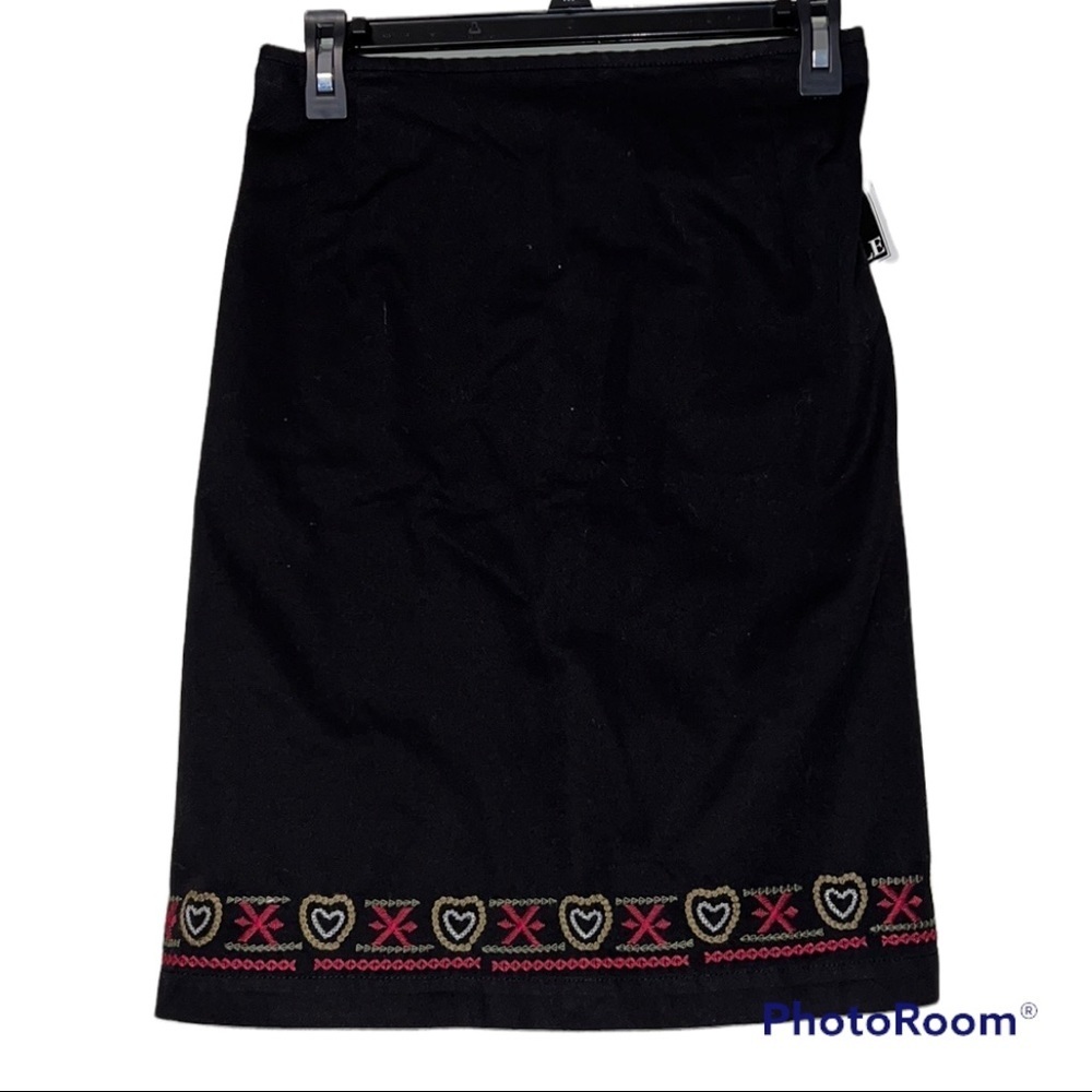 Carolina Blues Plus womens skirt size 18W pencil skirt zip up back no pockets